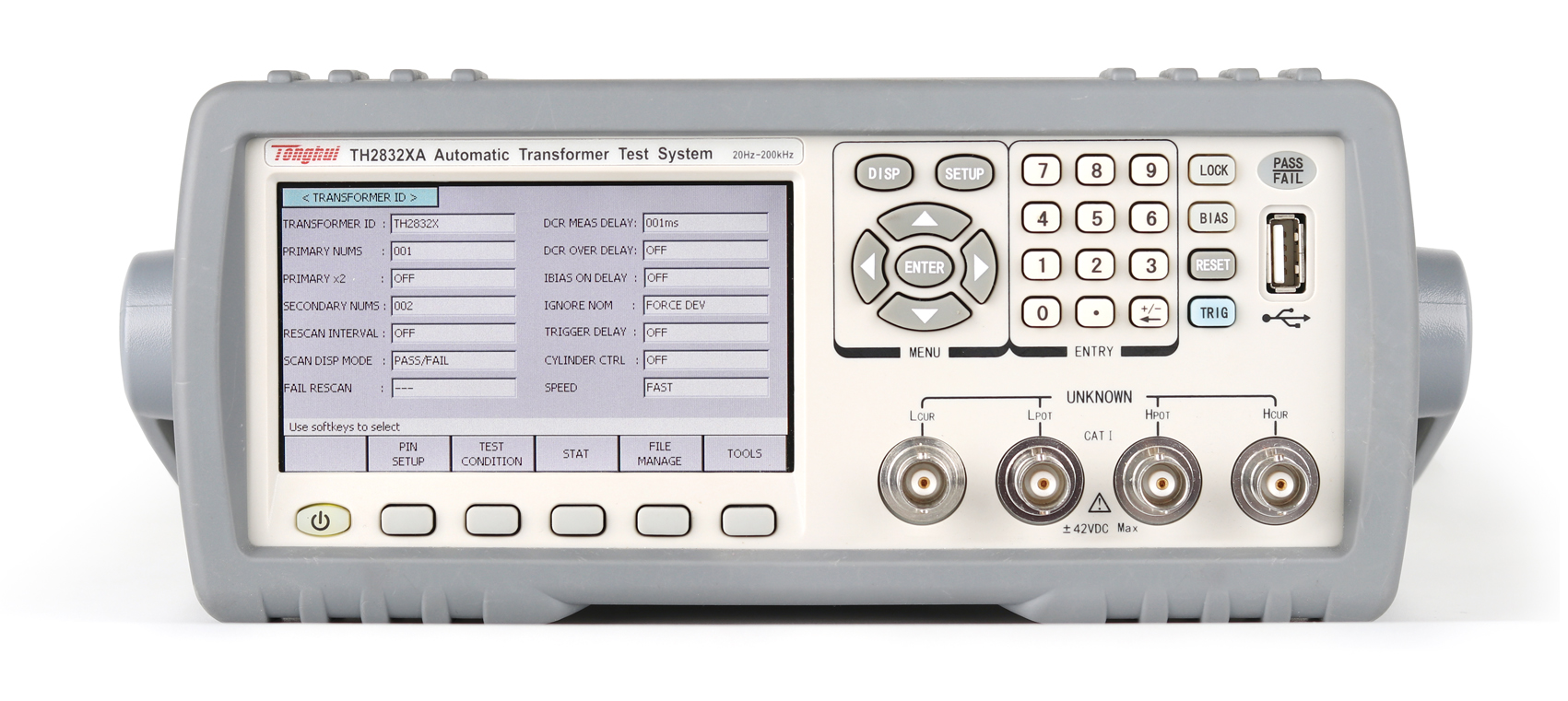 同惠TH2832XA 自動變壓器測試系統