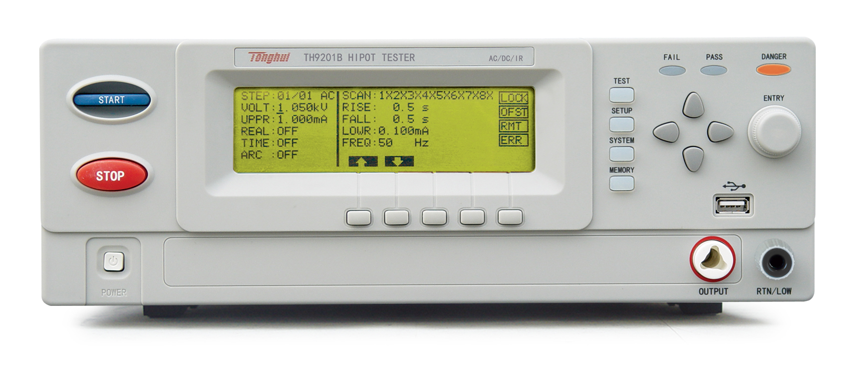 同惠TH9201B 程控交直流耐壓絕緣測試儀