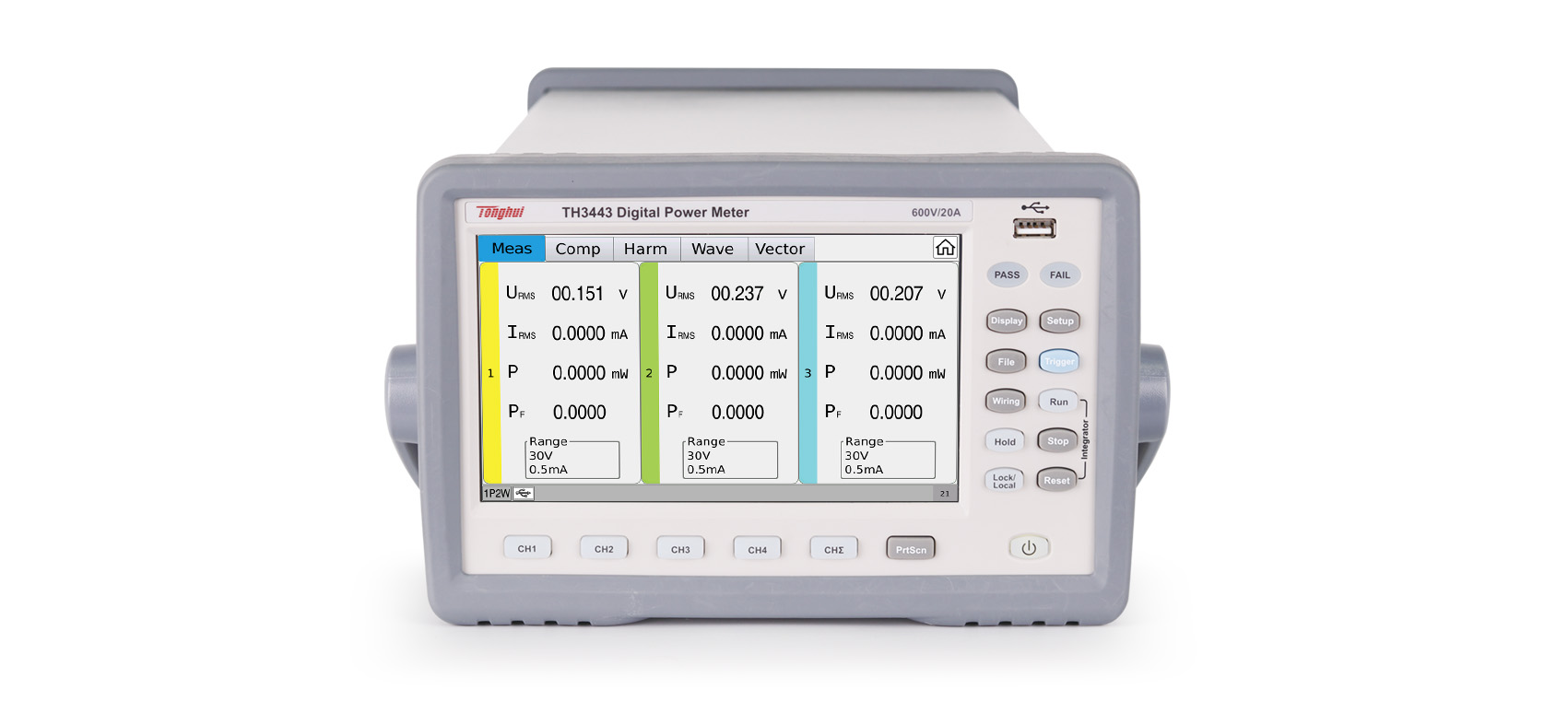 同惠TH3443 多通道數字功率計