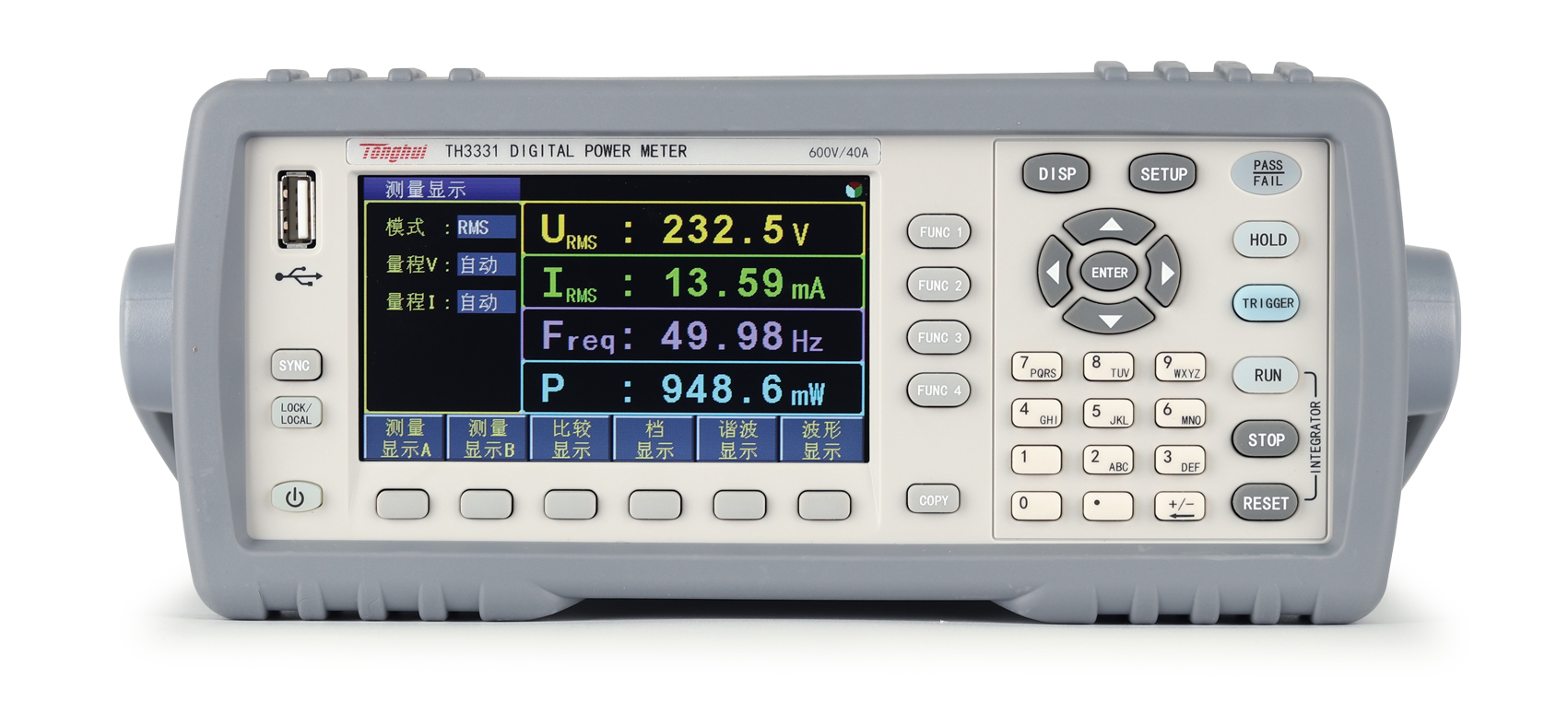 同惠TH3331 單相數(shù)字功率計(jì)