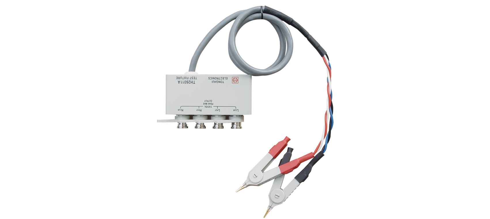 同惠TH26011A 帶盒四端絕緣帶鎖Kelvin測試線