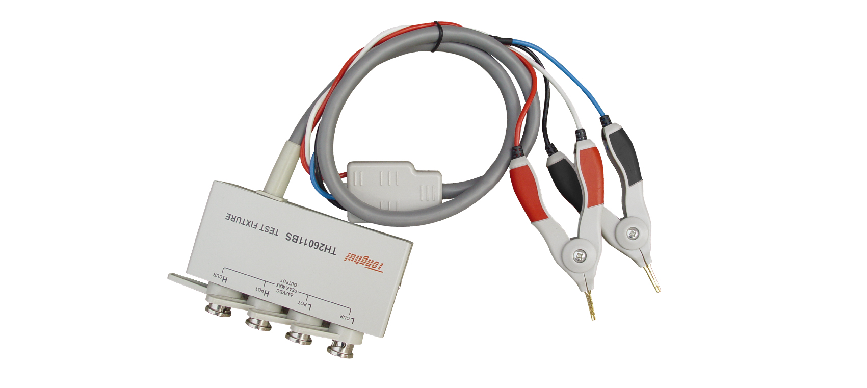 同惠TH26011BS 帶盒四端絕緣帶鎖Kelvin測試線